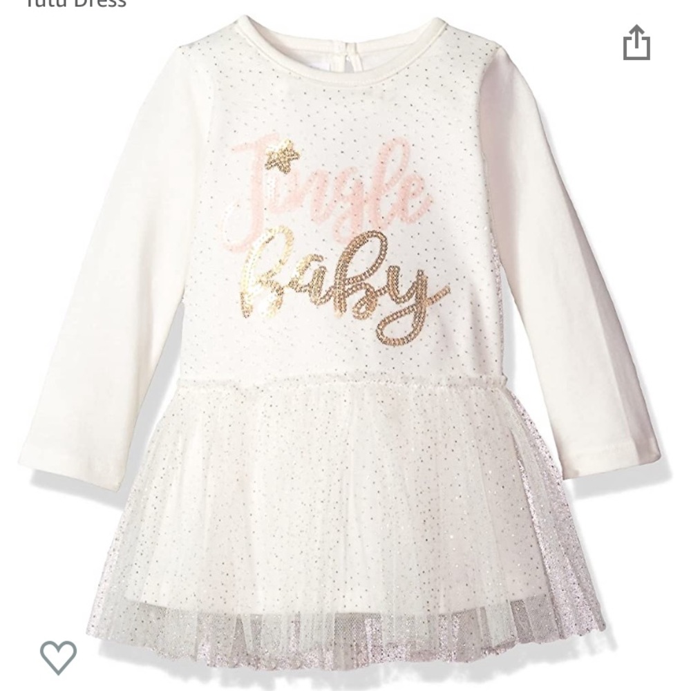 NWT Mud Pie Baby Girl 9-12M Christmas Dress